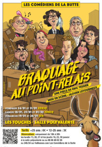 affiche Les Comédiens de la Butte
