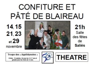Confiture et pâté de blaireau