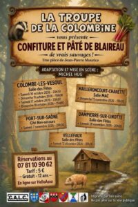 Confiture et pâté de blaireau